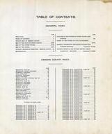 Index Page, Emmons County 1916